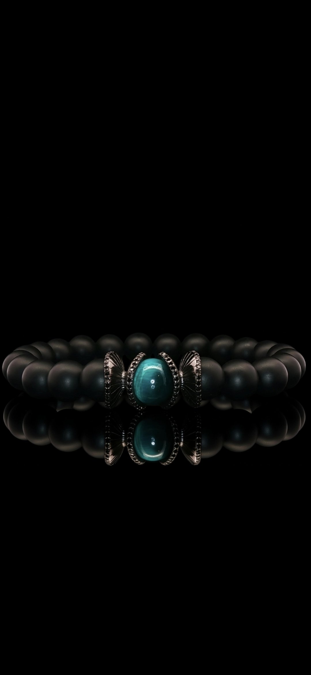 Blue Tigers Eye Bracelet (10mm)