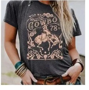 Wild West Cowboy T-Shirt 78