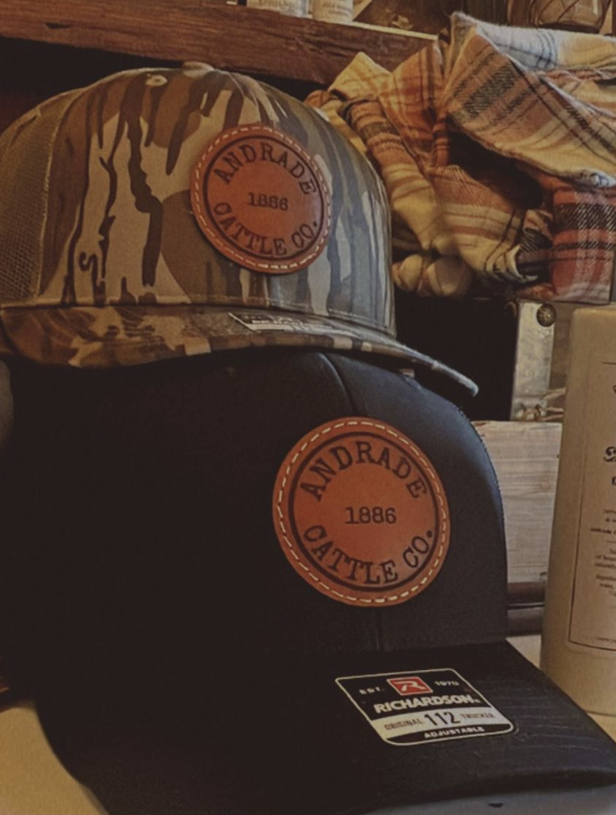 Heritage Leather Brand Hat