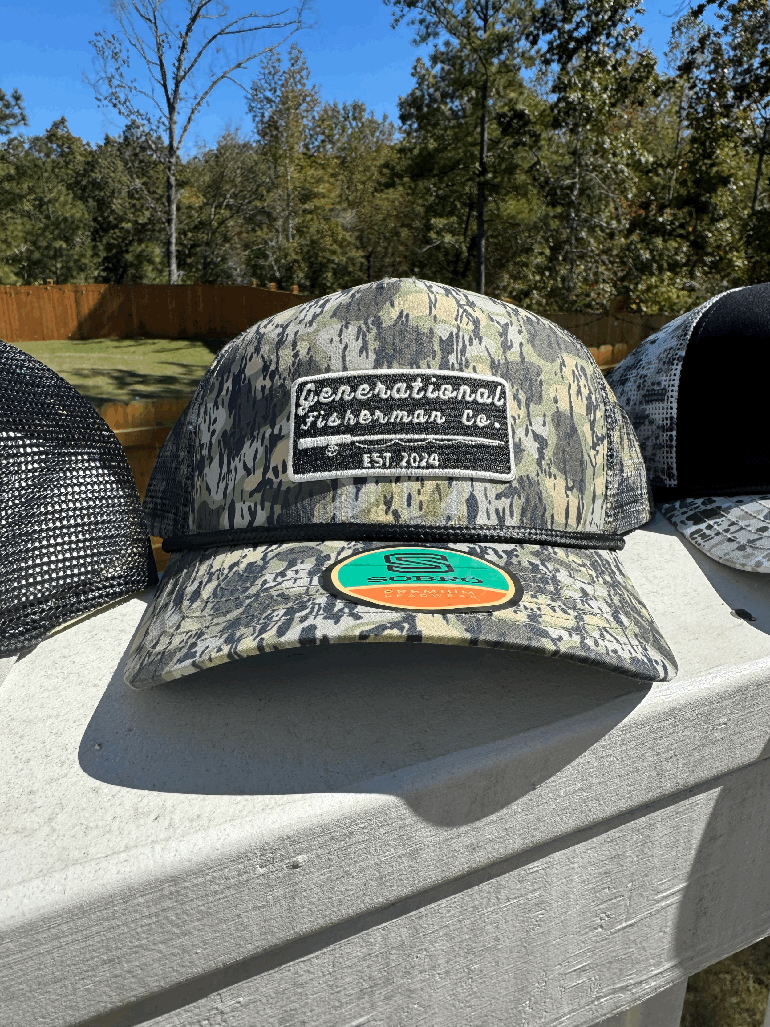 Marshwood "Reel" Patch Hat