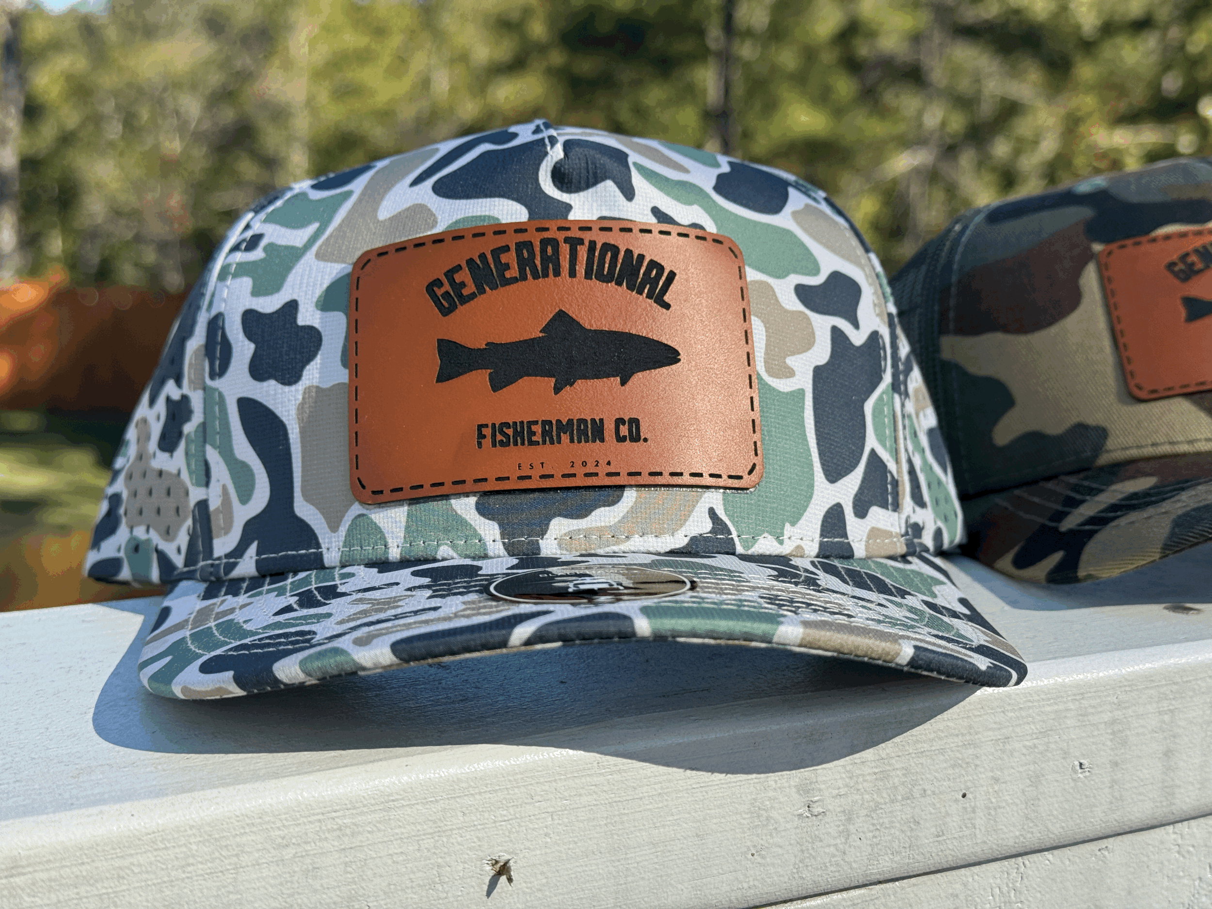 "Blackhawk" Camo 5 Panel Hat