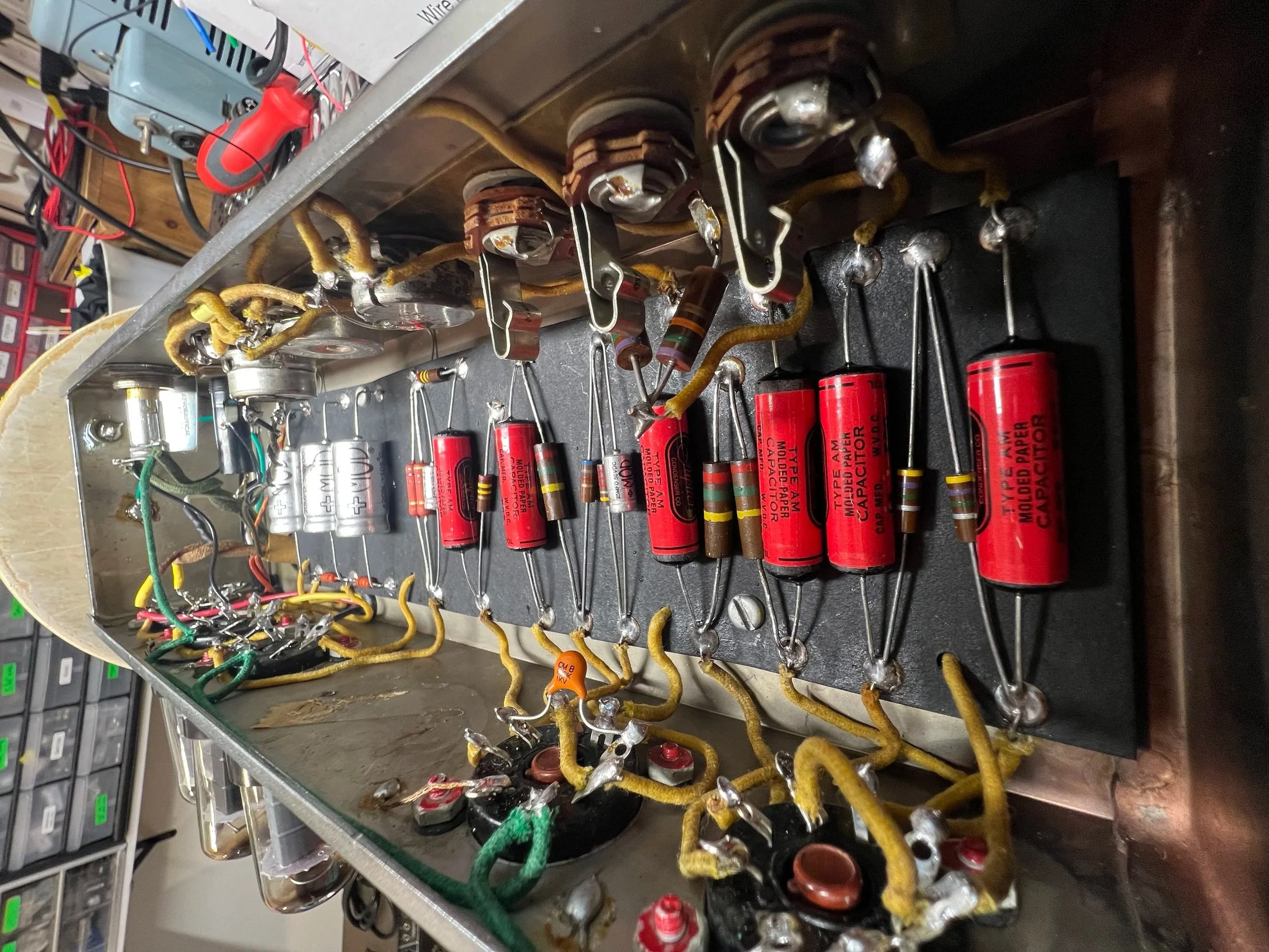 '50 Fender Deluxe restoration