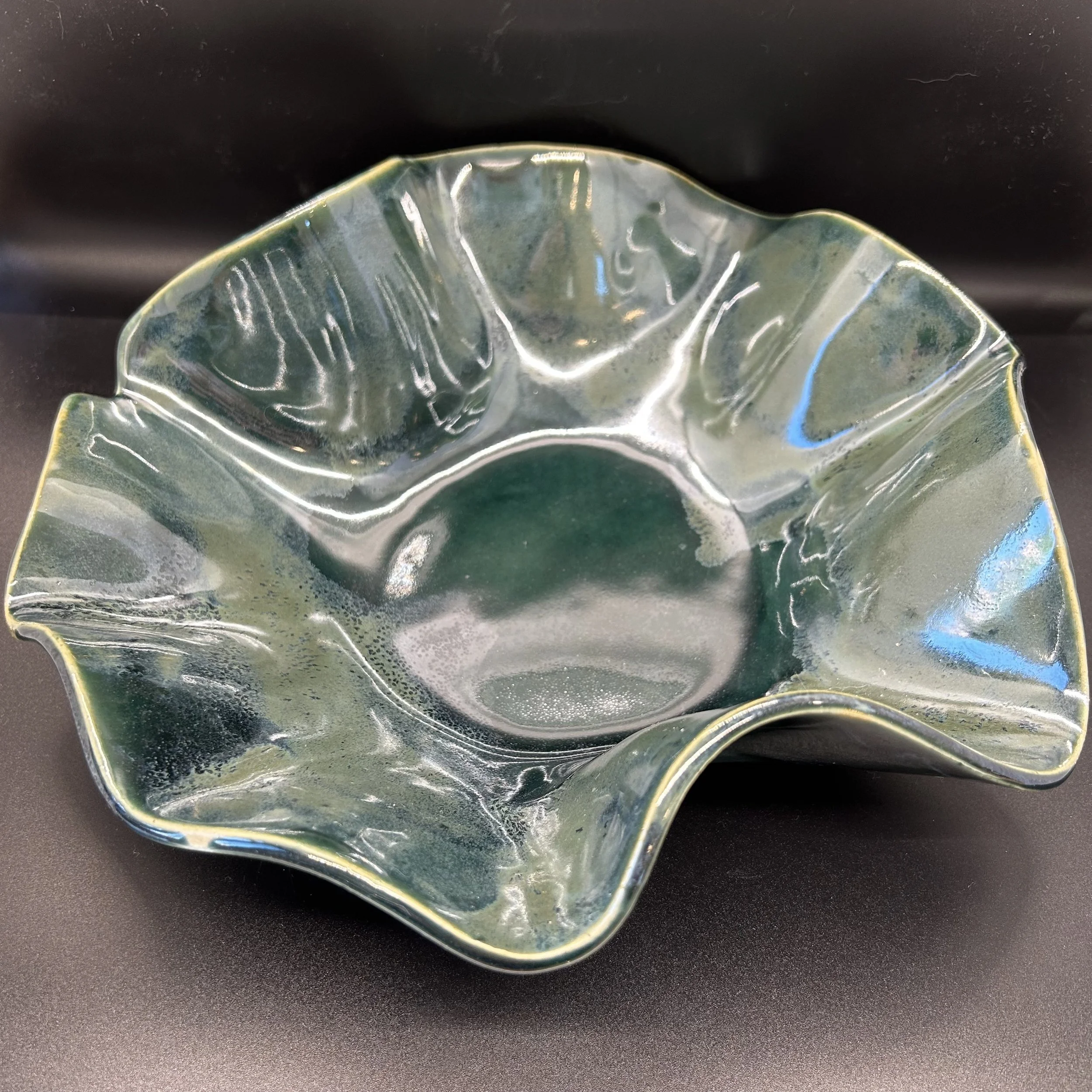 Decorative Hand-Built Bowl