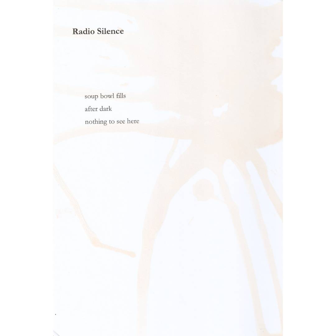 Radio silence haibun