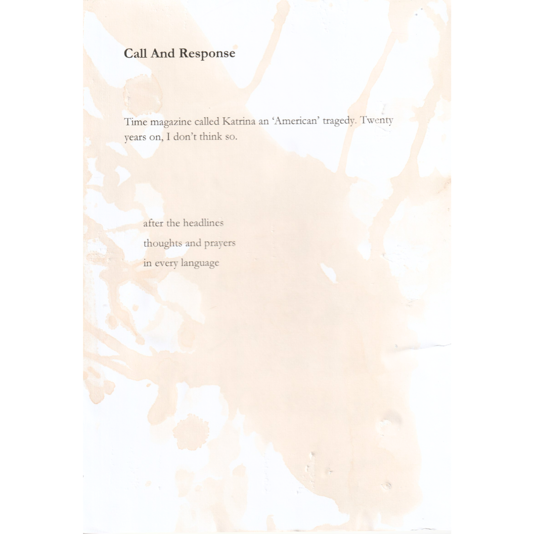 Call and Response haibun