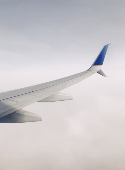 airplaine wing