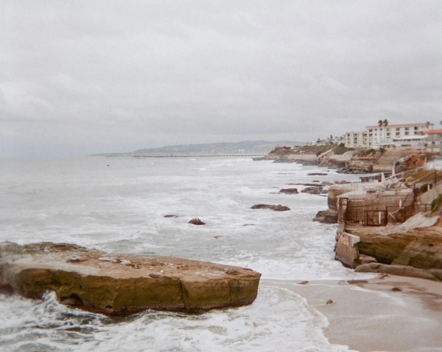 ocean view with rocks