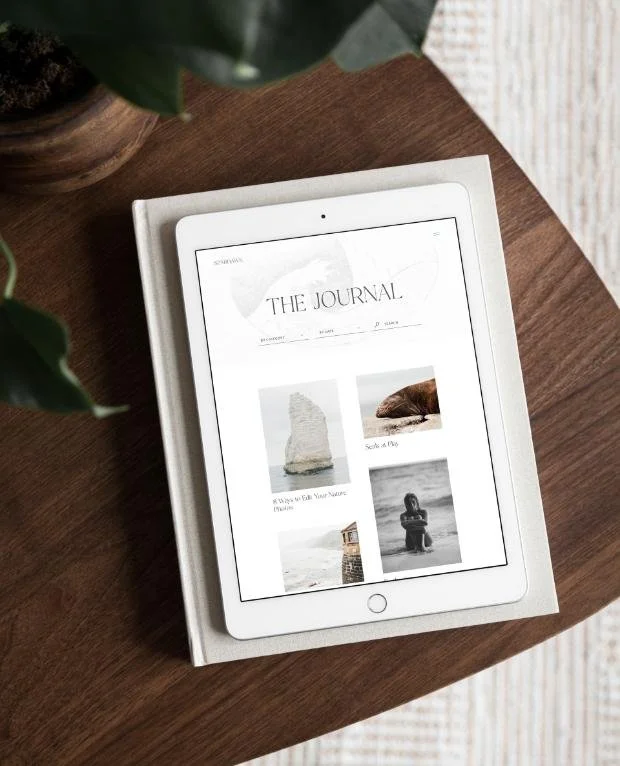 blog mockup