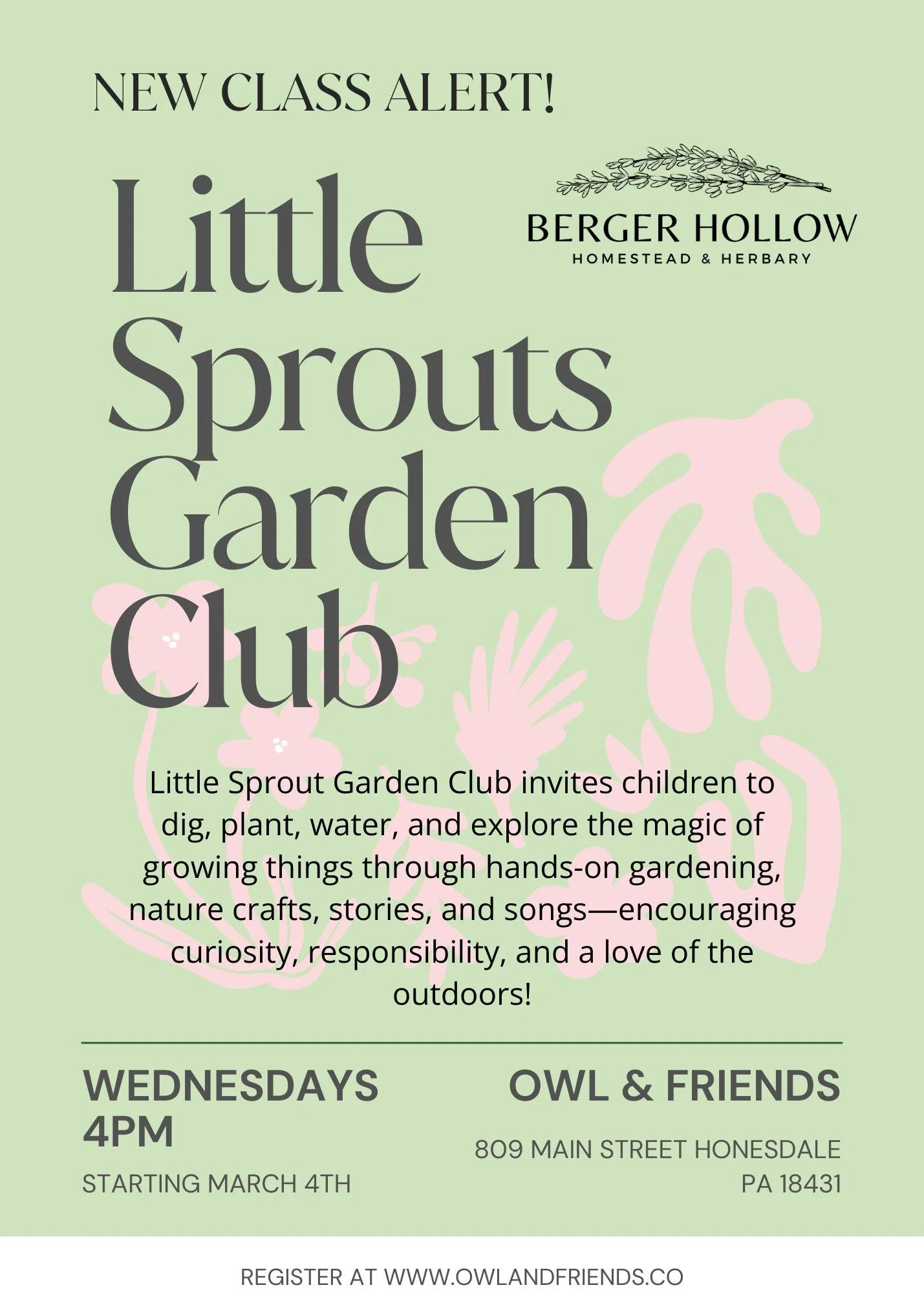 Little Sprouts Garden Club 