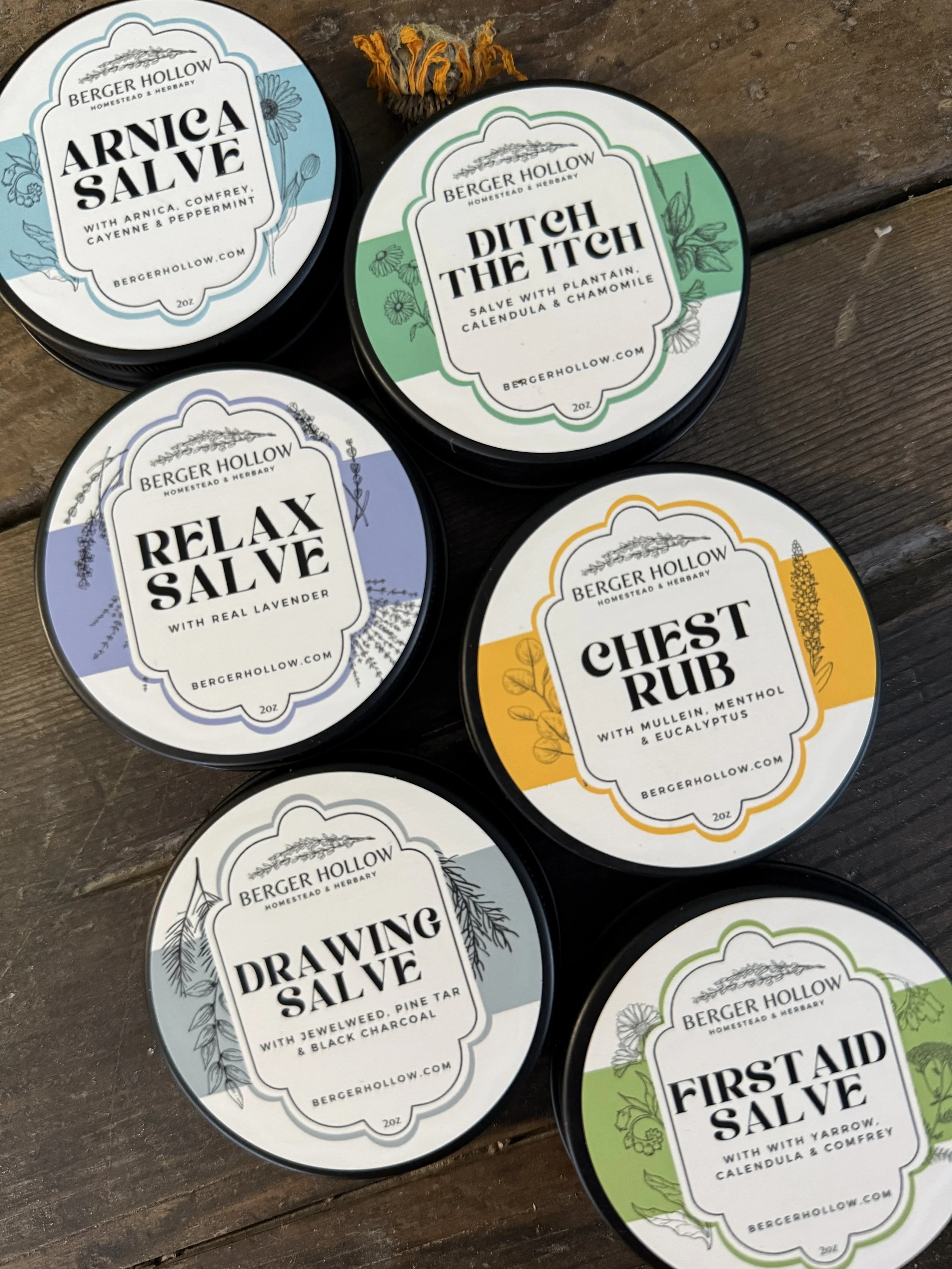 Herbal Salve Collection