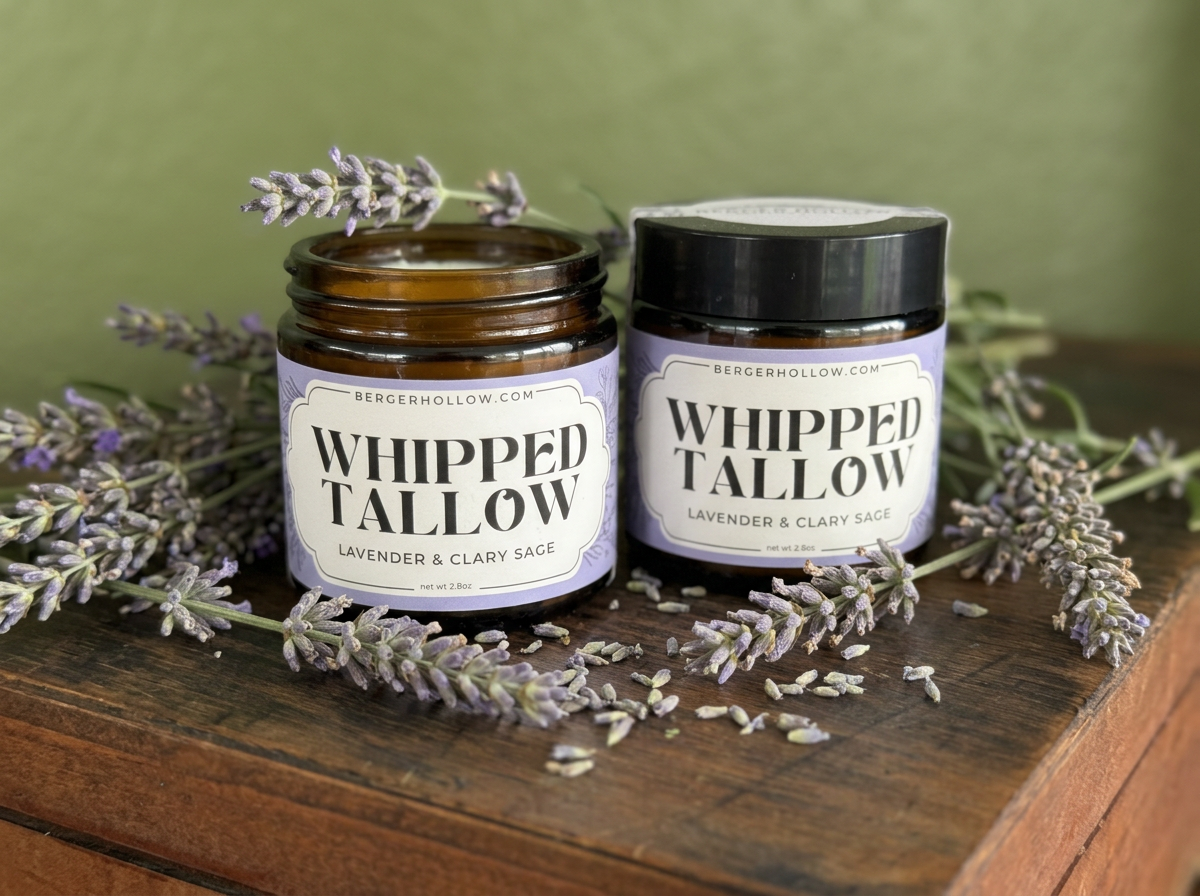 Whipped Tallow - lavender & clary sage