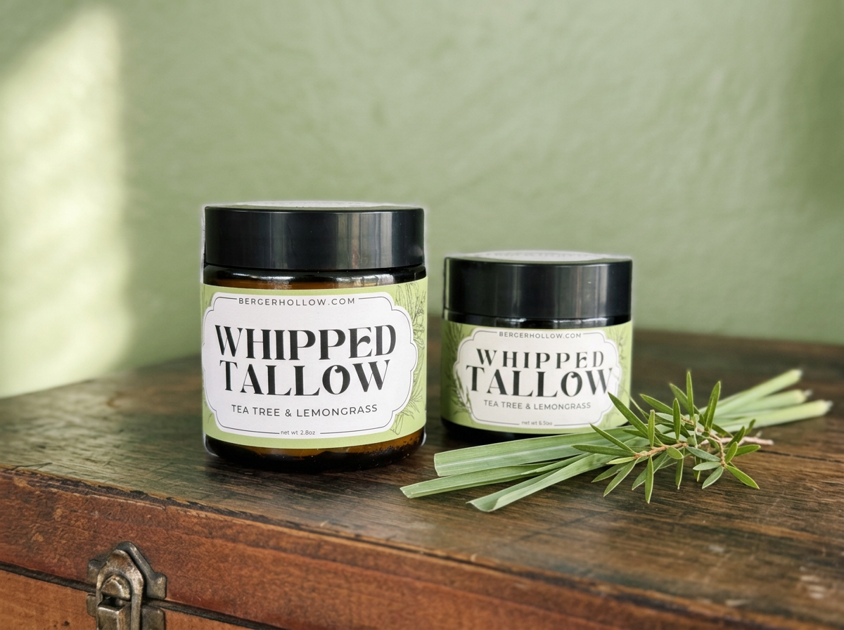 Whipped Tallow - Tea Tree & Lemongrass