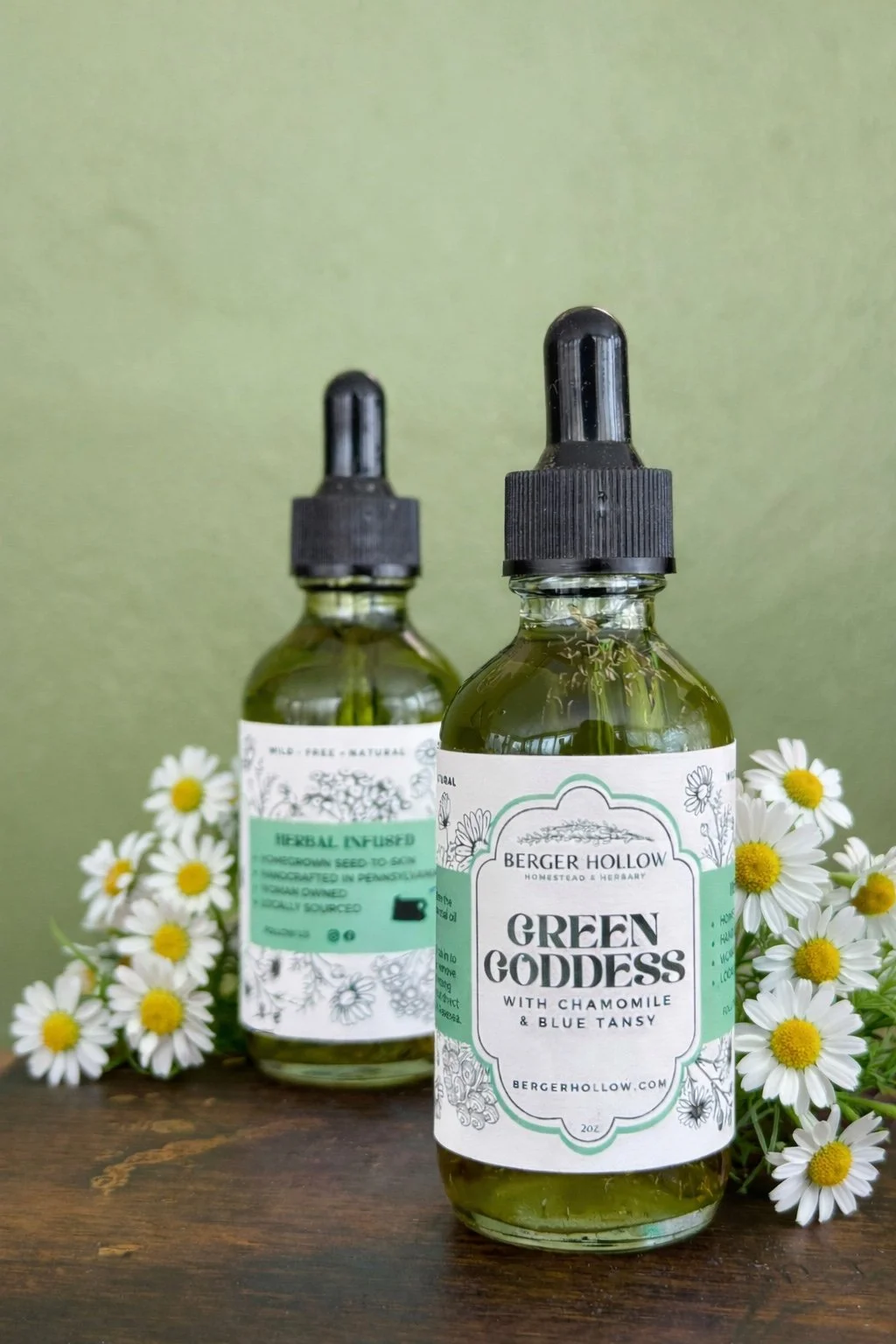 Green Goddess face oil