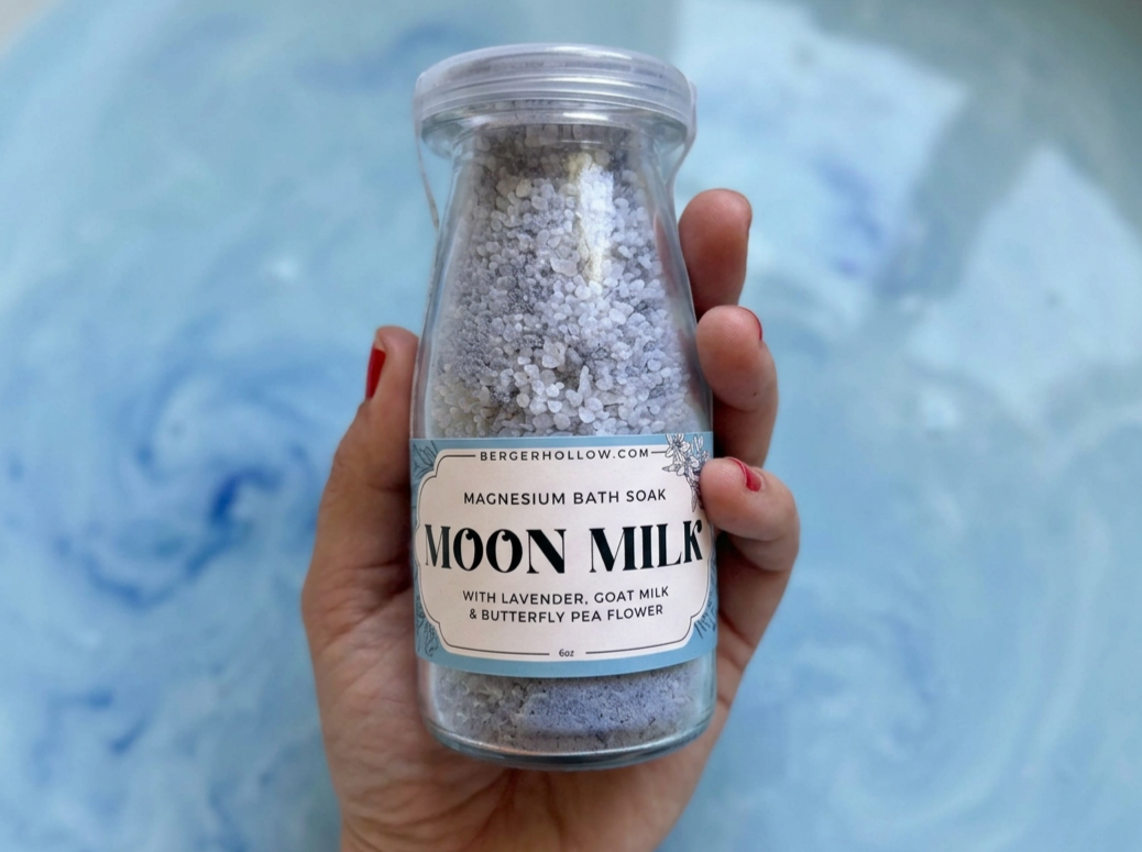 Moon Milk Magnesium bath soak