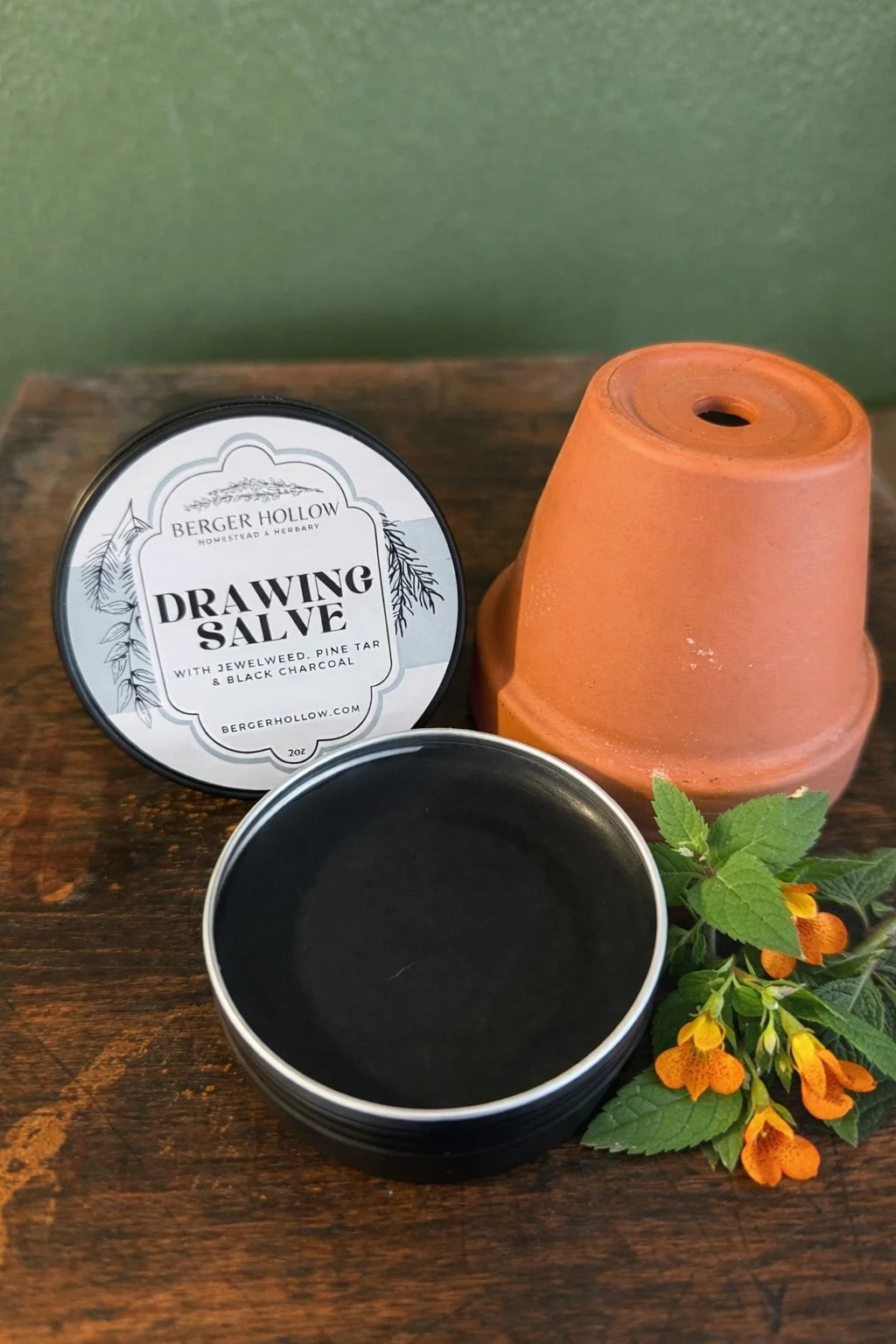 Drawing Salve with Pine Tar