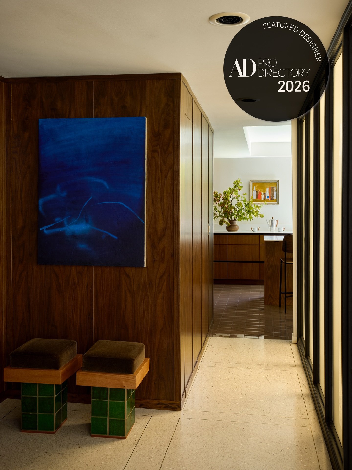 an artful entry into the new year 💫 

reflecting with gratitude on the year behind us and welcoming all that&rsquo;s ahead
thank you @archdigestpro for recognizing our young studio!!