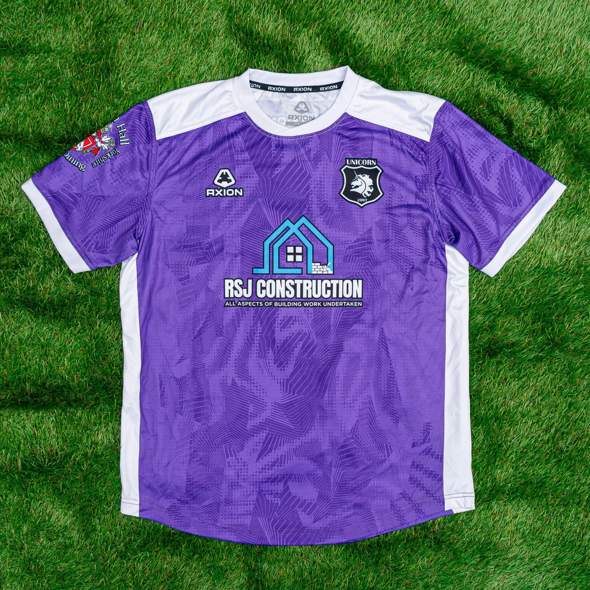 Bespoke Team Kits for @unicornfc2007 💜

Equip your team with Axion today, drop us a message for enquiries! ✉