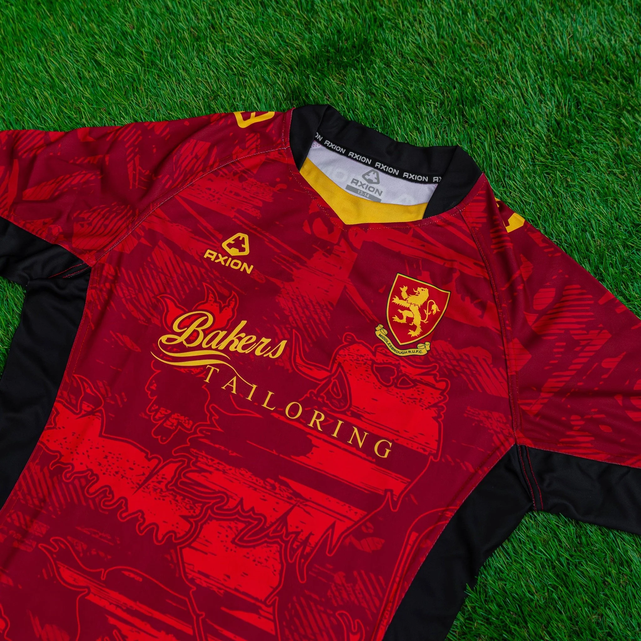 Check out our first Rugby Jerseys for @bororugby1872  U11'S, provided to the club by James Ritchings . Unbiased, but we think they've turned out fantastic! 🏉