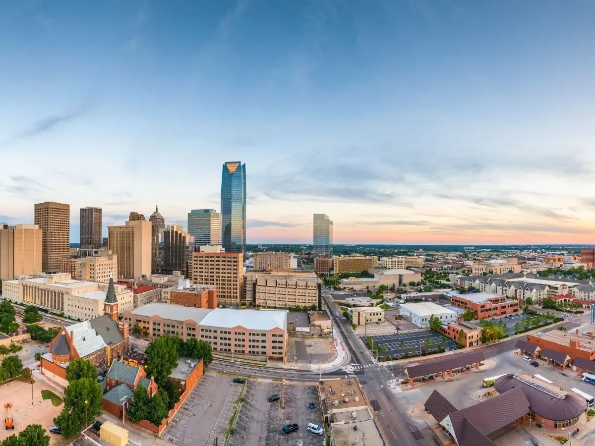 Downtown Oklahoma City Skyline