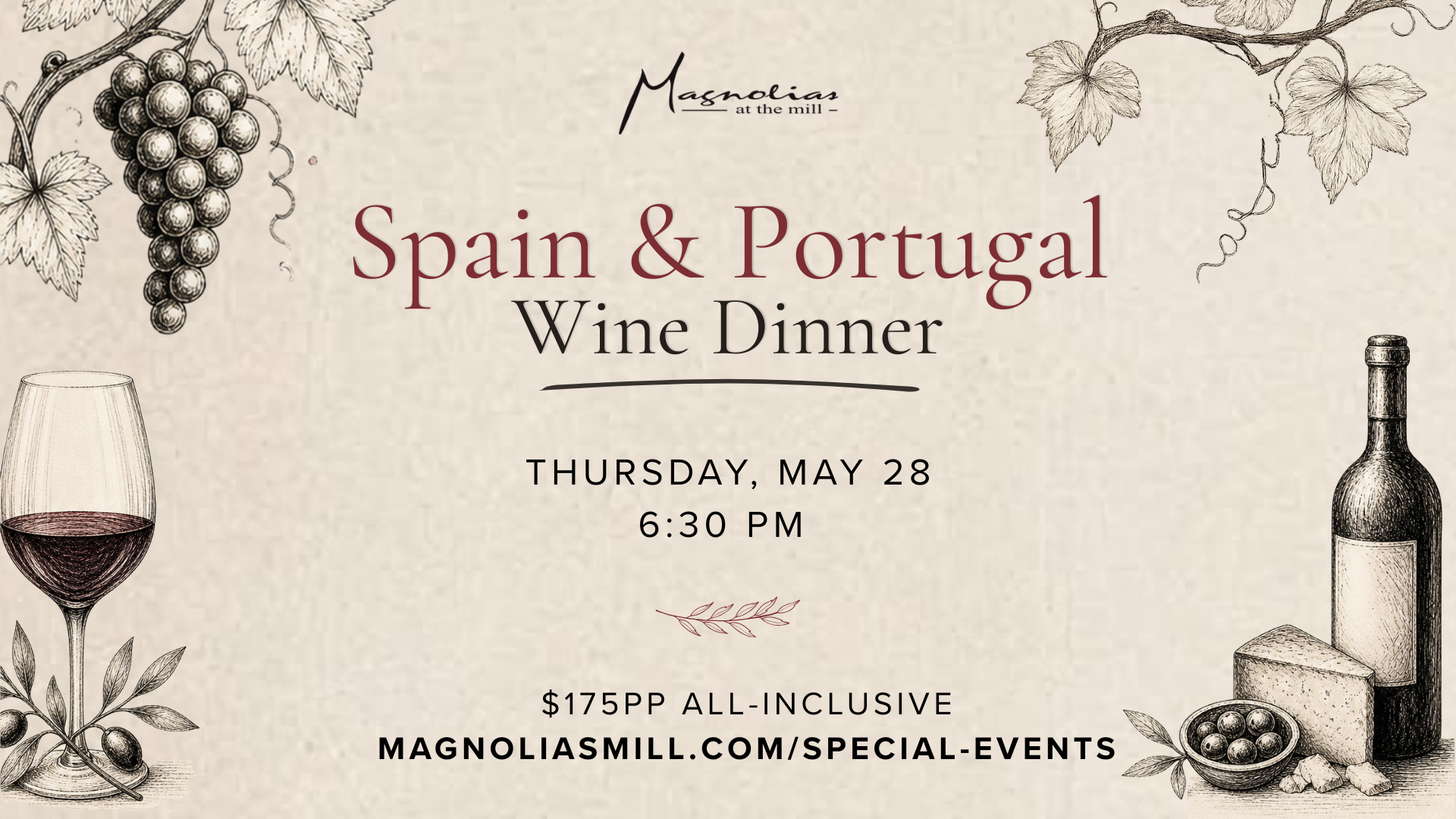 Spain &amp; Portugal Wine Dinner