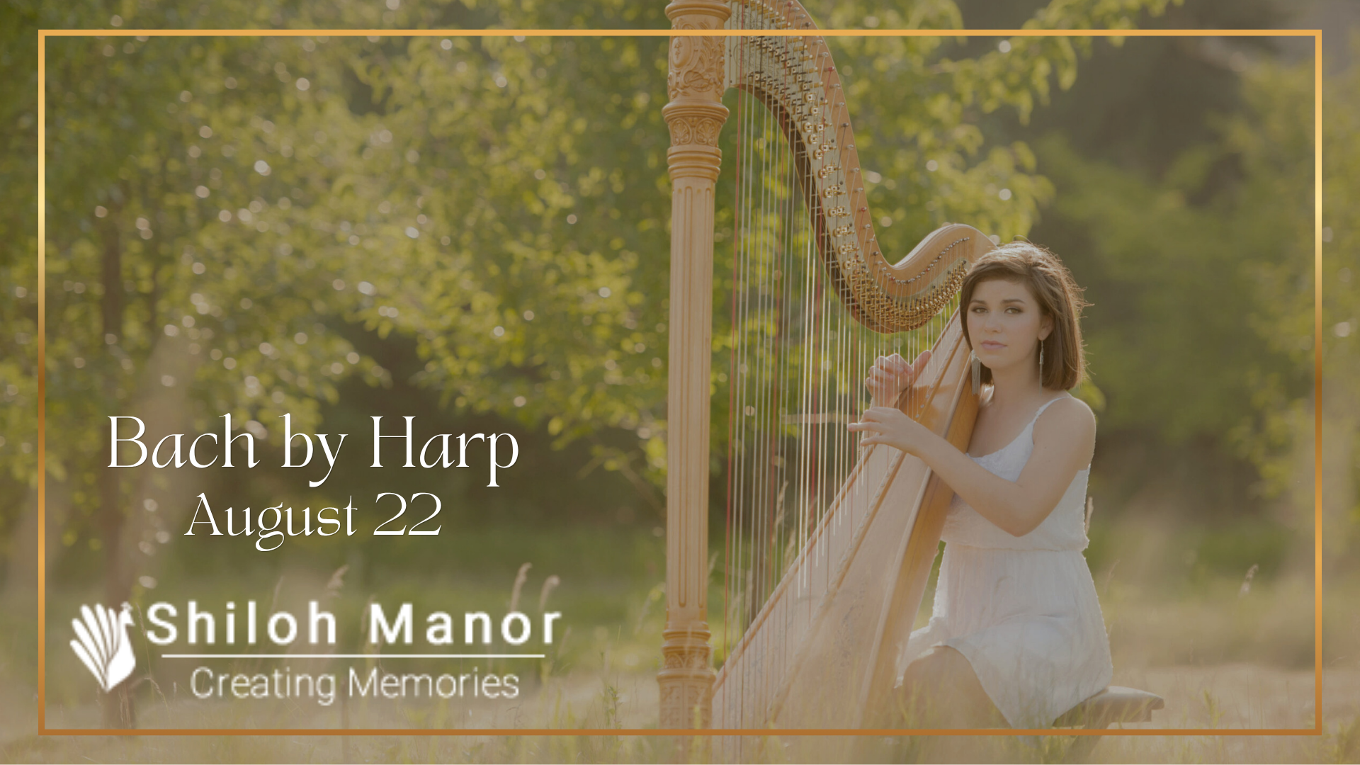Bach by Harp at Shiloh Manor