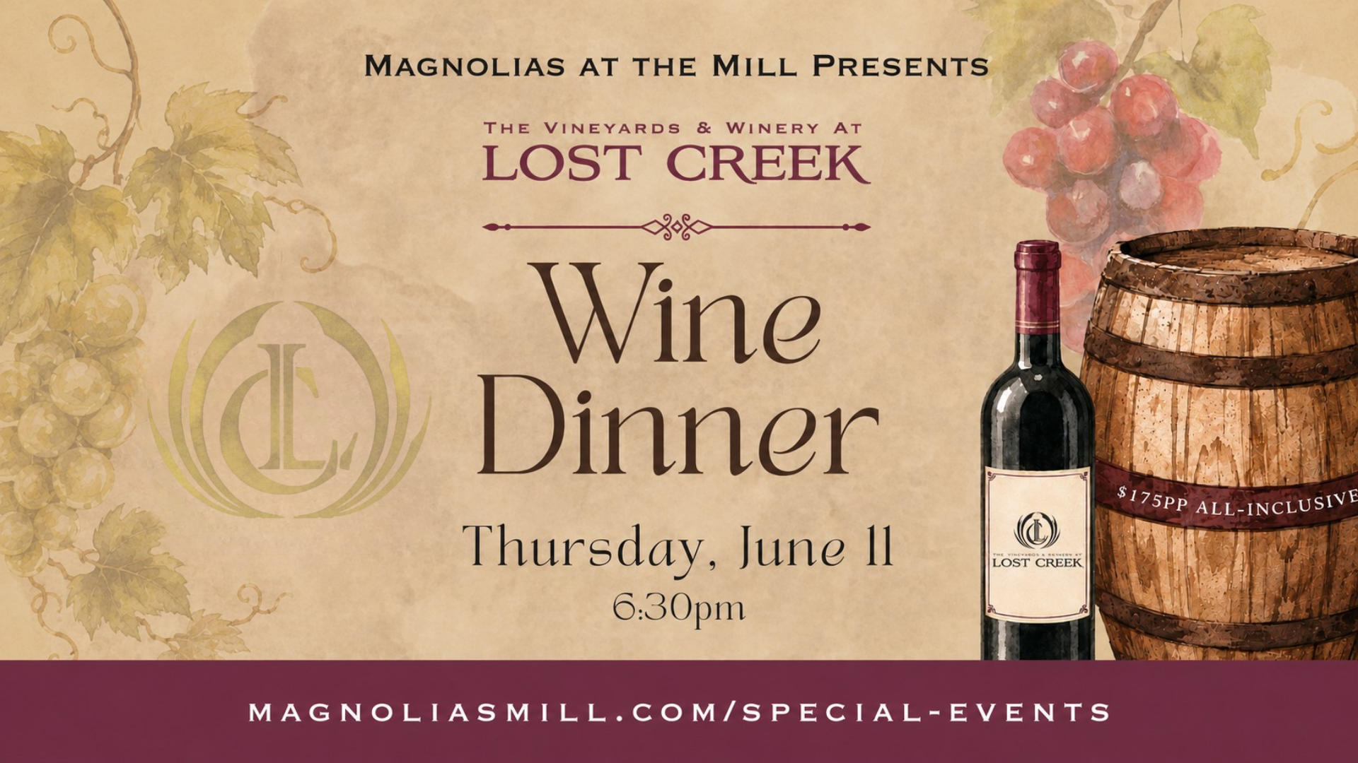 Lost Creek Wine Dinner
