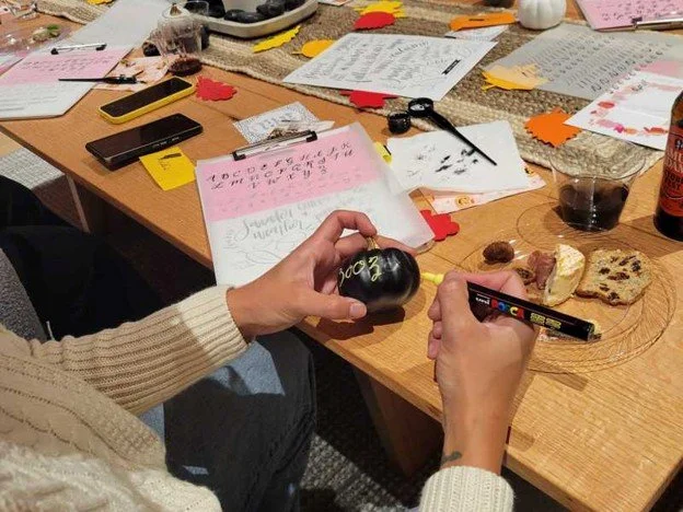 Modern Calligraphy & Pumpkin Lettering