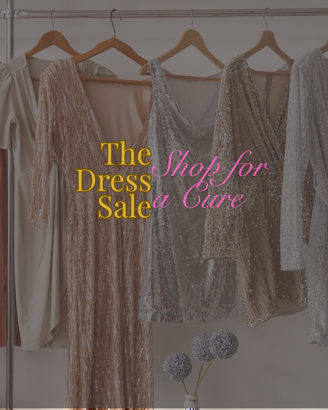 dress sale: shop for a cure