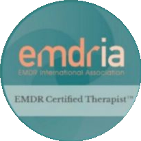 EMDR International Association certified therapist seal