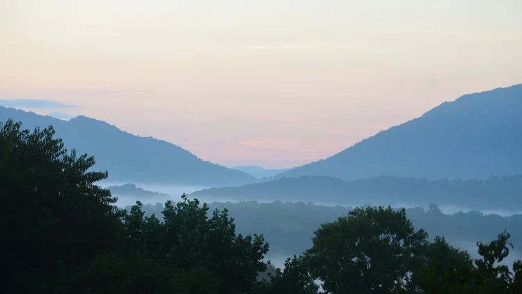 A grounded, peaceful moment of self-attunement