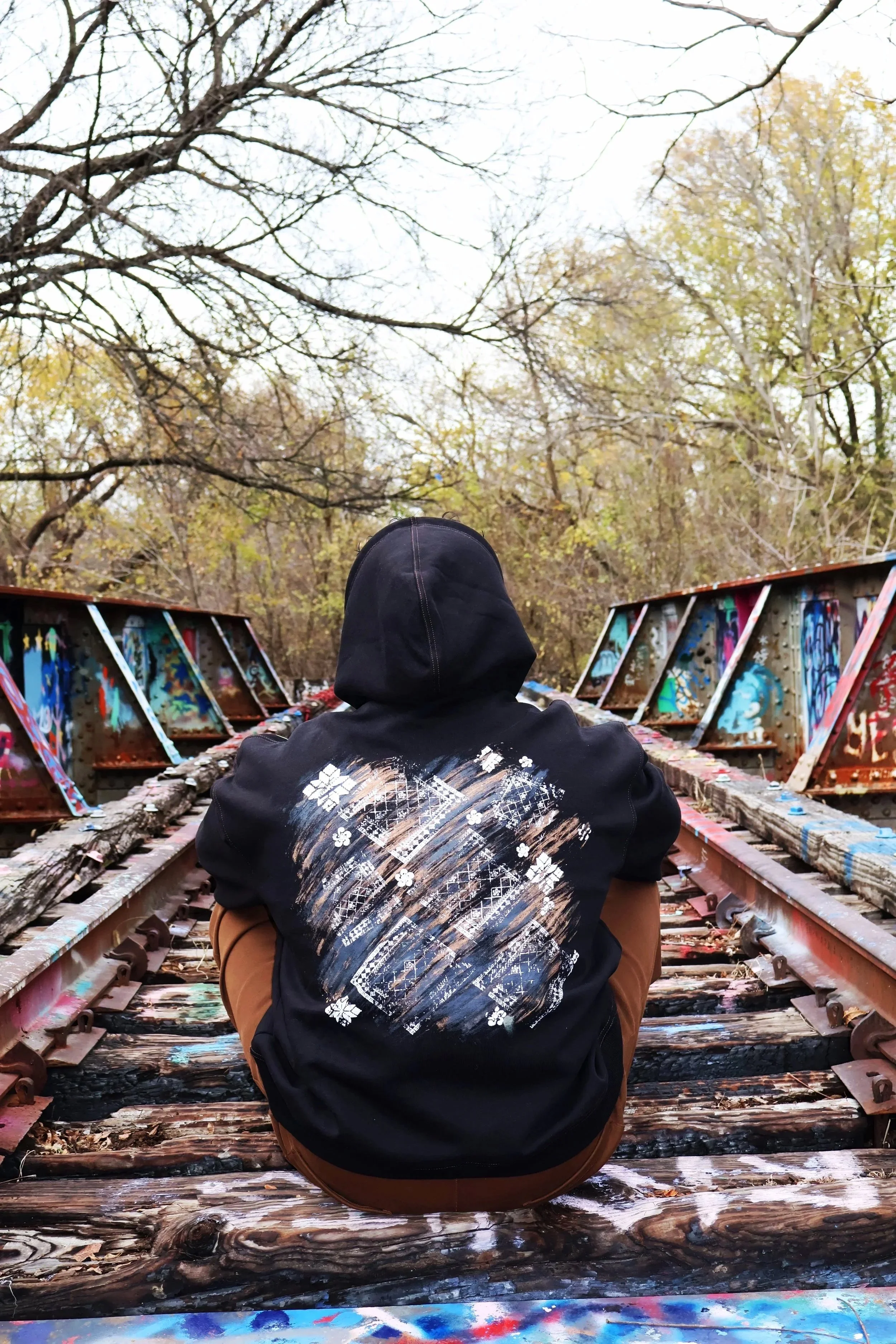 mended with kintsugi gold crack and palestinian resilience