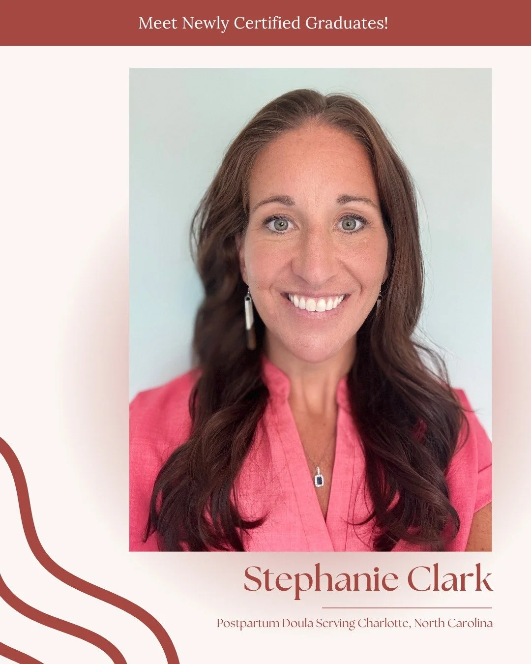 Say hello to Stephanie Clark, a newly certified Postpartum Doula supporting families in Charlotte, NC! ππΌ
Stephanie brings a nurturing presence and calm energy to the early days of parenthood. Her thoughtful approach, evidence-based care, and deep