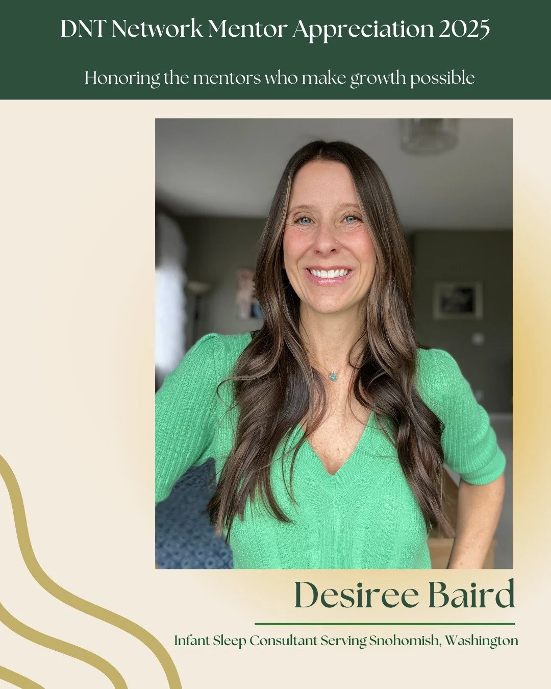 ✨ Mentor Appreciation Spotlight ✨

We&rsquo;re honored to recognize Desiree, one of our dedicated DNT Network mentors. Through thoughtful interview guidance, honest feedback, and real-world insight, she supports students as they grow into confident, 
