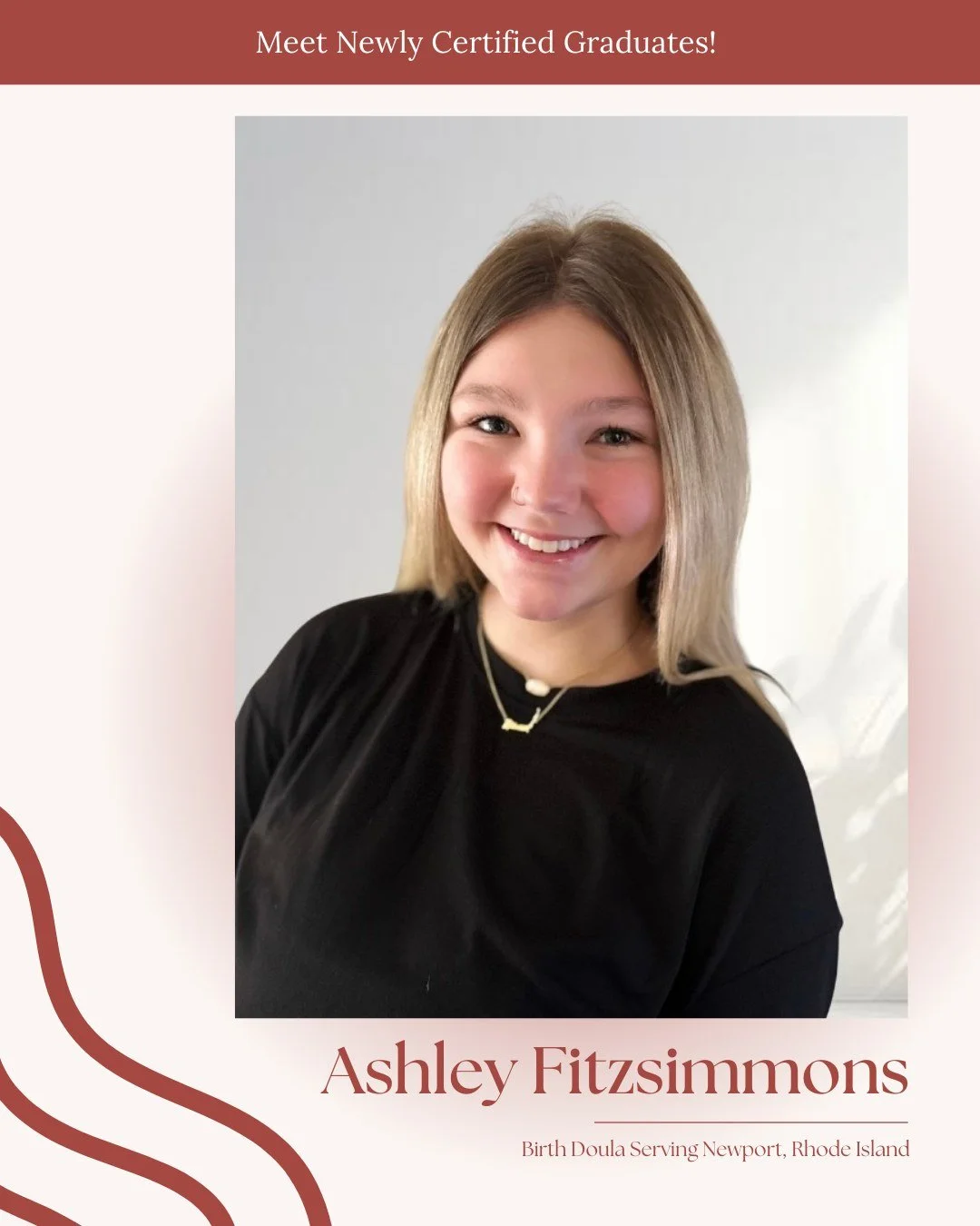 Meet Ashley Fitzsimmons &mdash; a newly certified Birth Doula proudly serving families in Newport, Rhode Island! @ashleysdoula_diaries 

Ashley brings such a grounded, compassionate presence to the birth space. With a calm spirit and a deep passion f