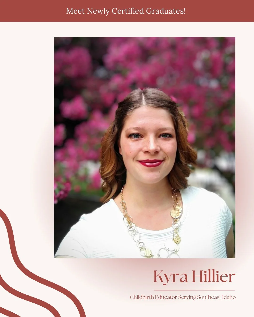 We&rsquo;re happy to celebrate Kyra Hillier, now a certified Childbirth Educator serving families in Southeast Idaho. Kyra is stepping into this work ready to help parents feel more informed, more prepared, and more confident as they get closer to bi