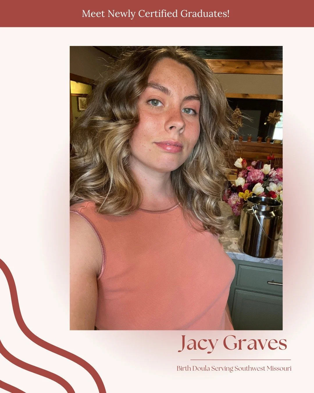 We&rsquo;re happy to celebrate Jacy Graves, now a certified Birth Doula serving families in Southwest Missouri. Jacy is stepping into this work with heart, calm, and a genuine desire to support families through one of the biggest moments of their liv