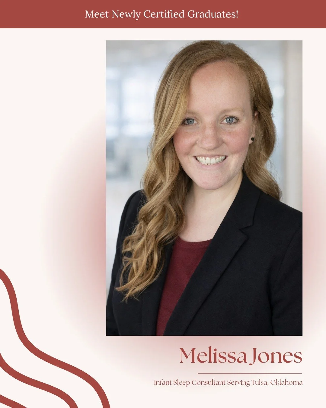 We&rsquo;re excited to celebrate Melissa Jones, now a certified Infant Sleep Consultant serving families in Tulsa, Oklahoma. Melissa is stepping into this work ready to help parents find more rest, confidence, and a rhythm that works for their family