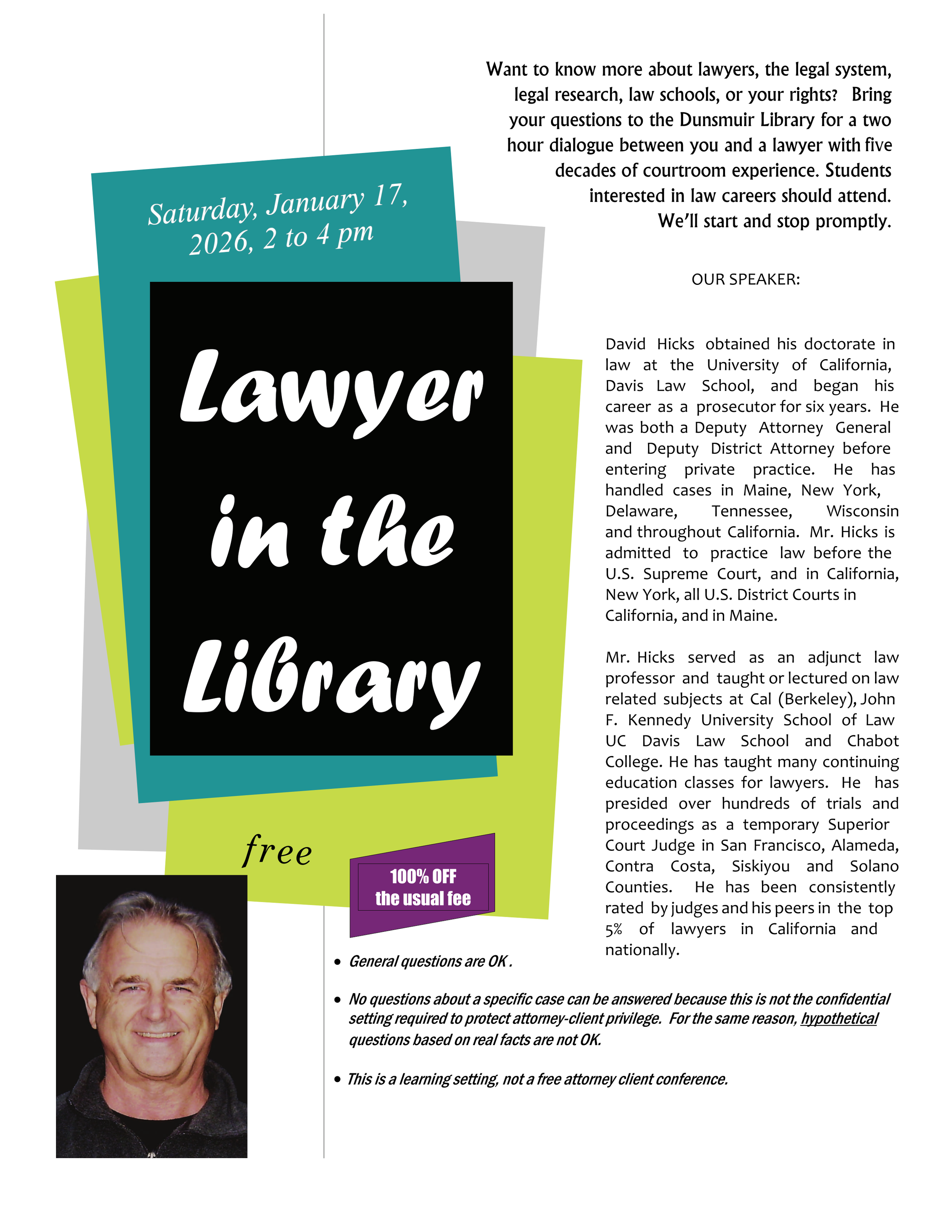 Lawyer in the Library