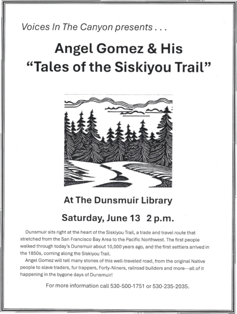 Angel Gomez and His "Tales of the Siskiyou Trail"