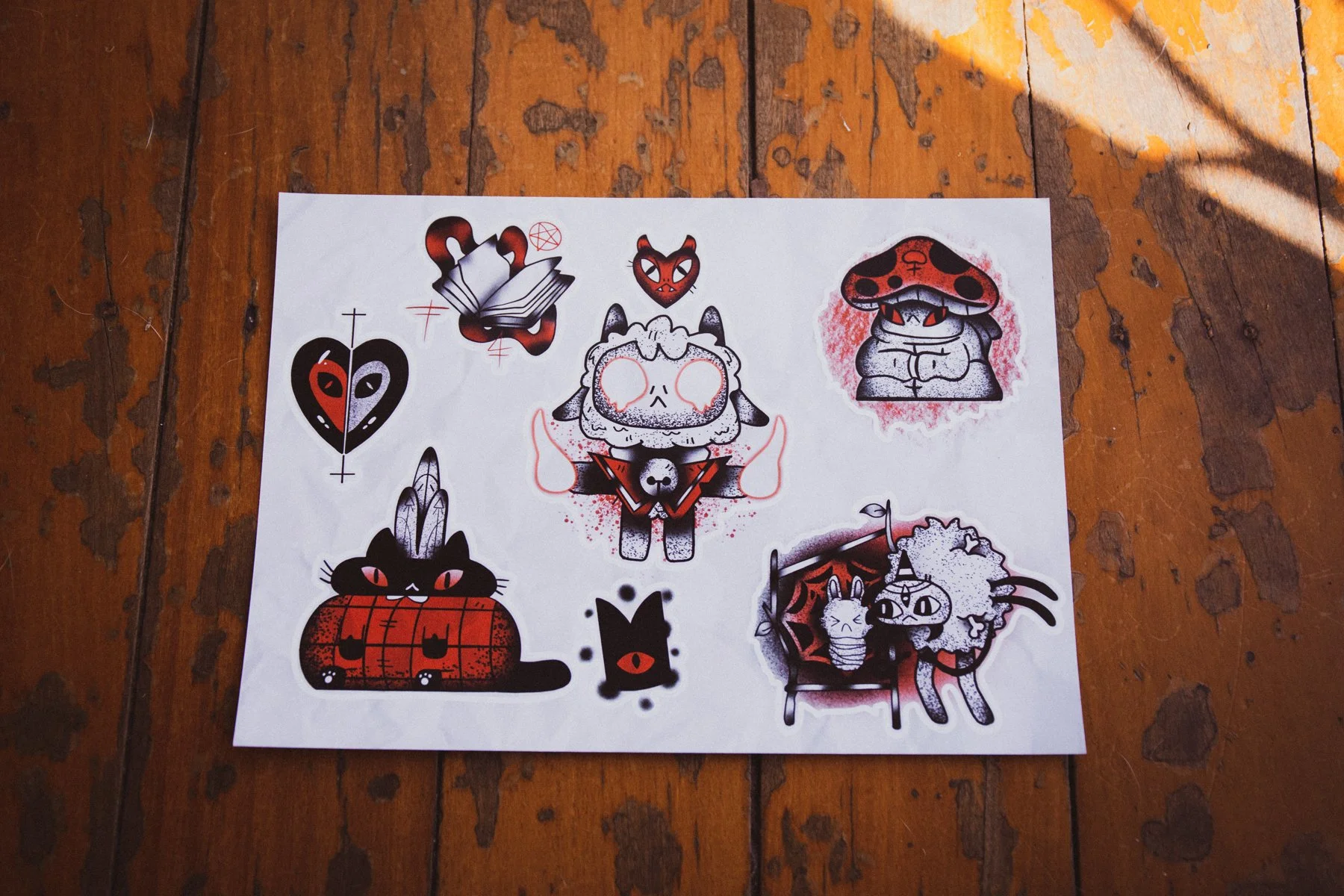 Cult of the Lamb — Sticker Set