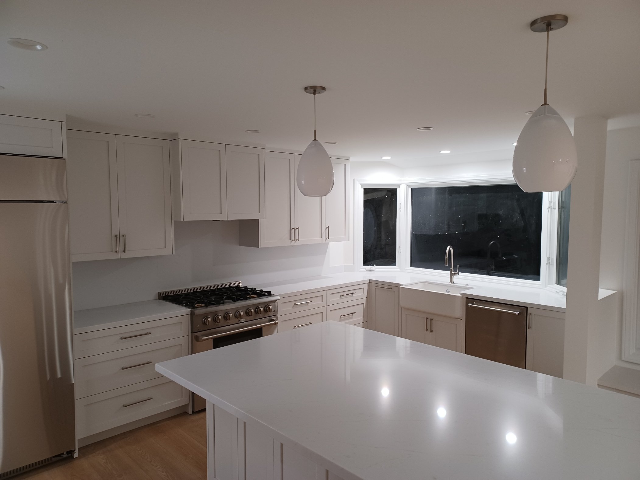 Kitchen Cabinetry Spray Finish Closeup After in La Costa.jpg