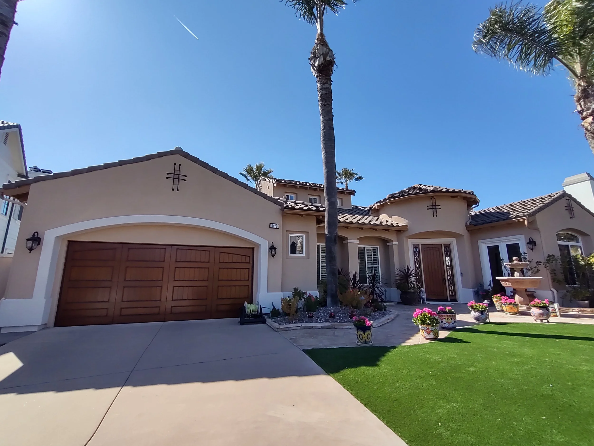 Exterior Painting and Exterior Refinishing and stain After in Encinitas