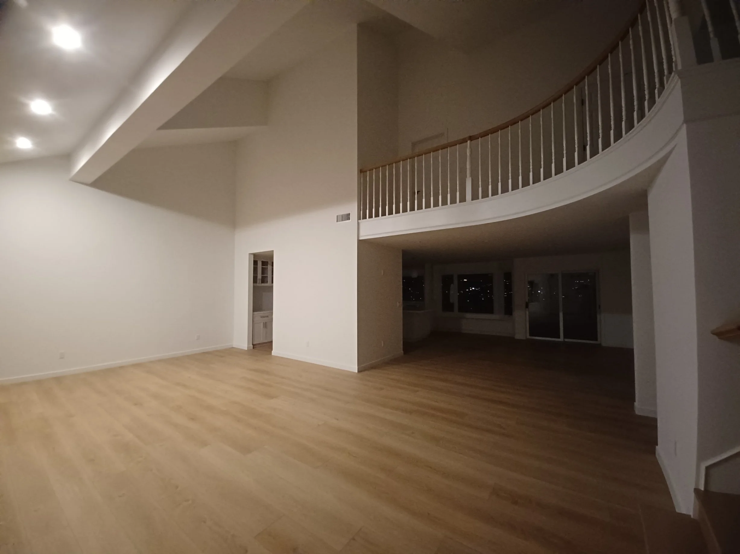 Interior Painting, Stained handrail after in Santa Luz