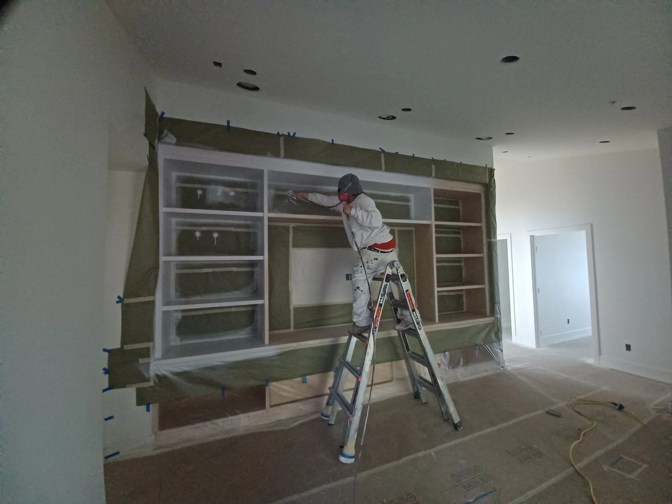 Entertainment Spray Lacquer Finish Process in Del Mar.jpg