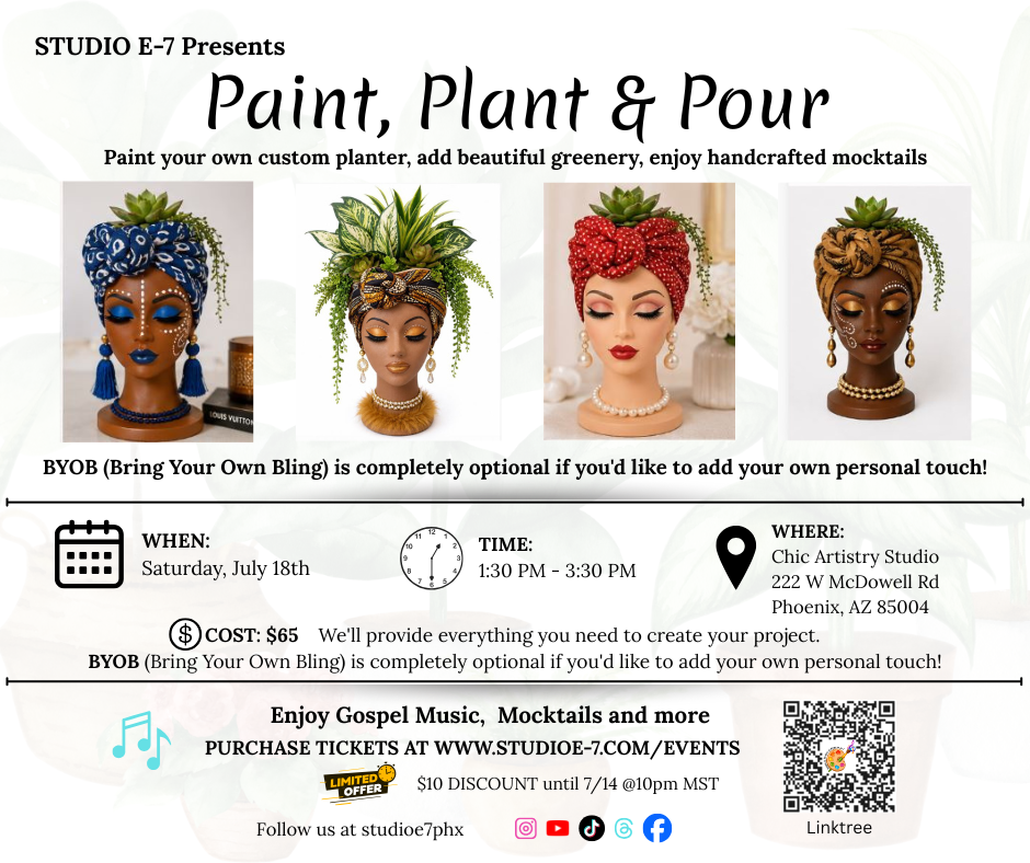 Paint, Plant & Pour