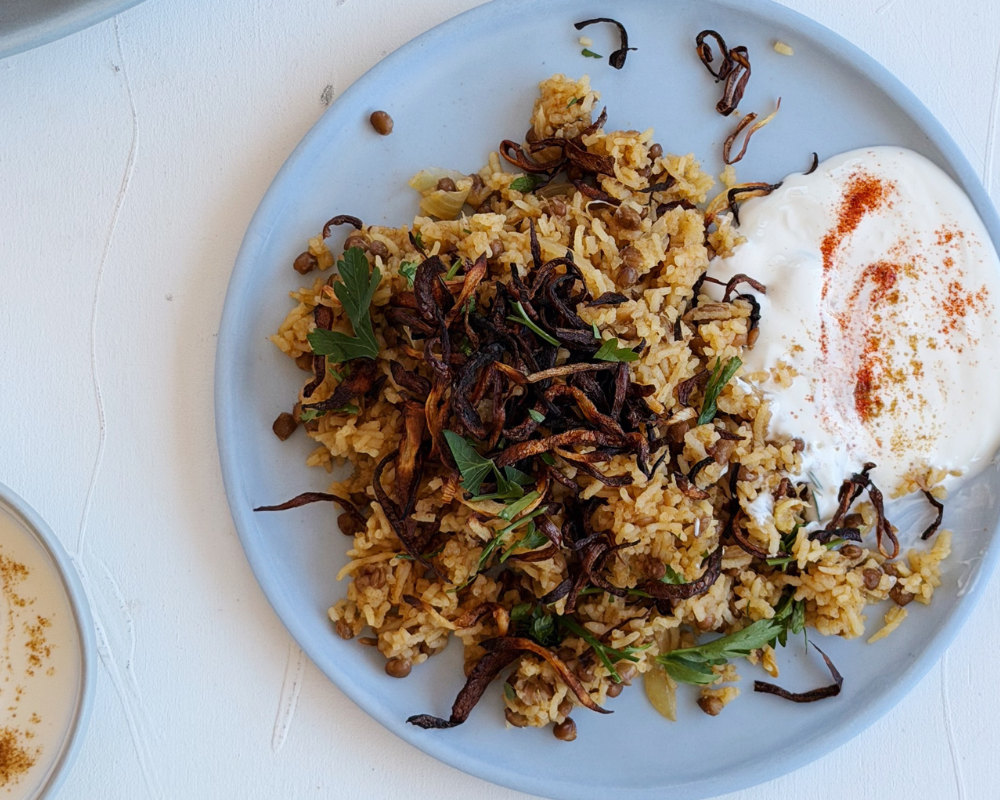 Mujadara on a plate.png