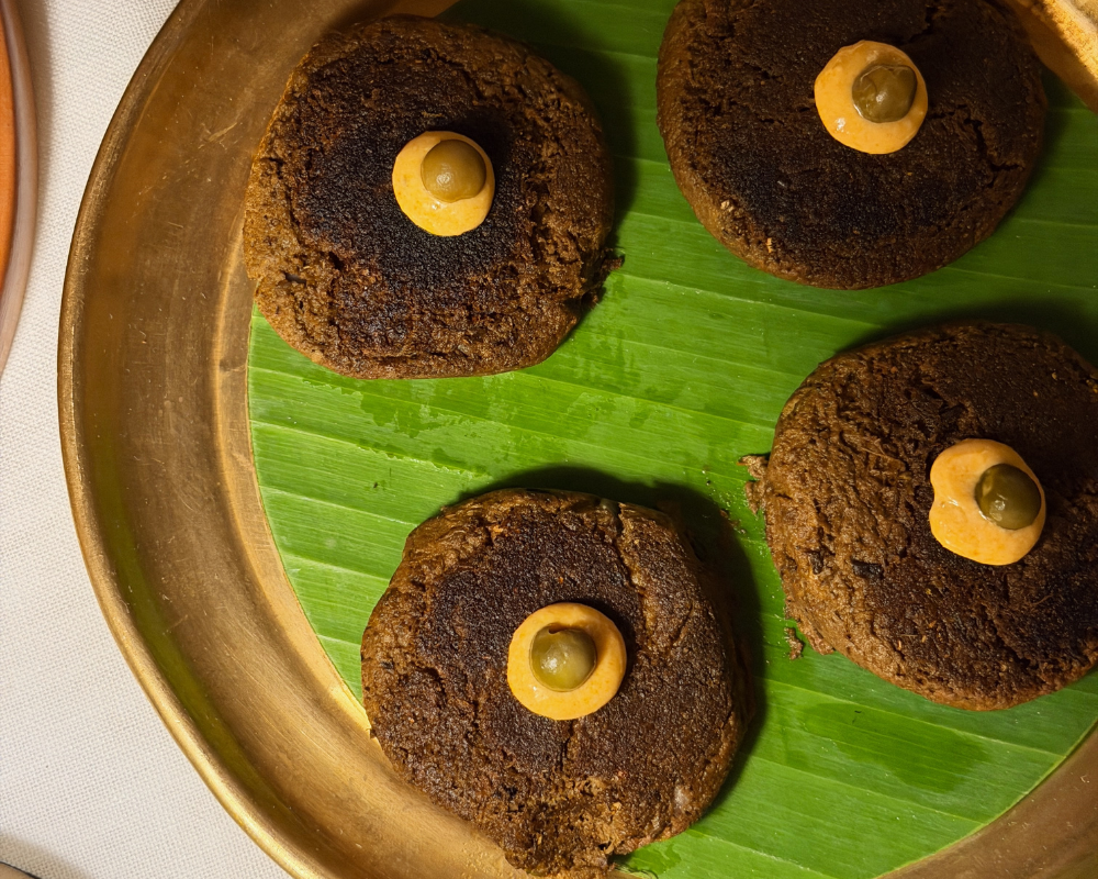 Sangri Ki Shammi, a melt-in-your-mouth, patty-shaped kebab at The Johri Restaurant, Jaipur. 