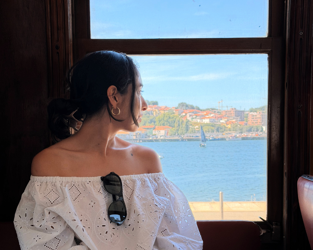 Taking the historic tram to the coast