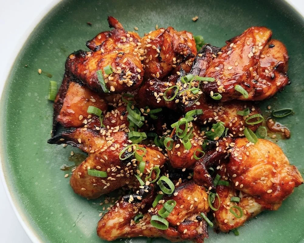 Air Fryer Korean-Style Chicken Wings