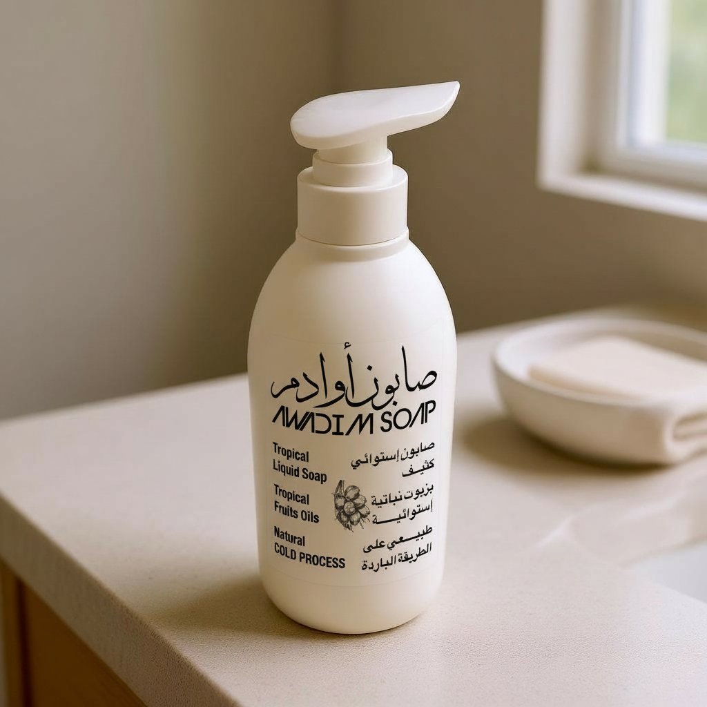 Natural Tropical Cold Process Liquid Soap